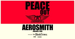 Aerosmith Peace Out Tour Poster