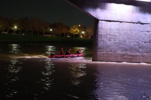 IFD searchers on the White River