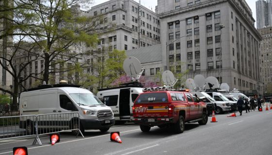 Man Sets Himself on Fire Outside Trump NYC Trial