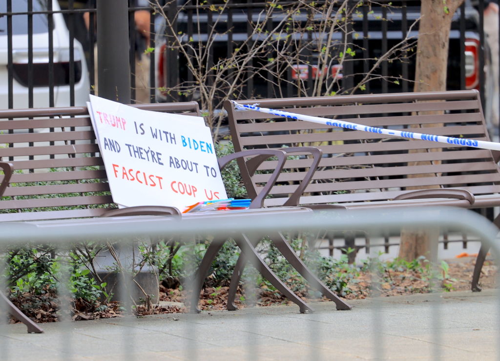 Man sets himself on fire outside of New York courthouse as Trump stands trial