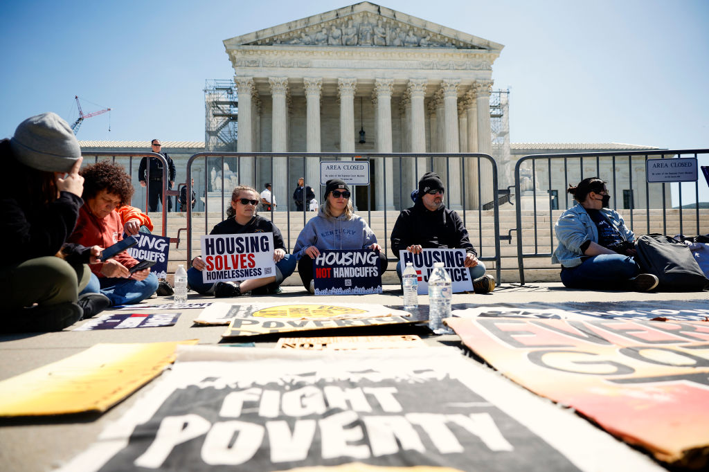 SCOTUS divided over constitutionality of criminal penalties for homelessness