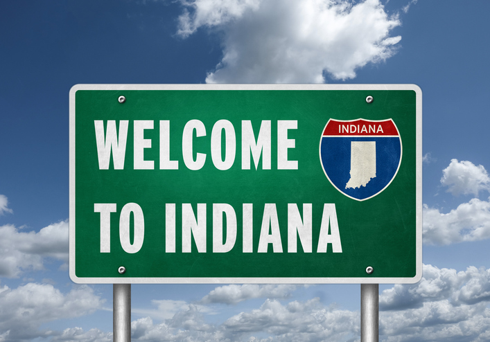 Welcome to Indiana in USA