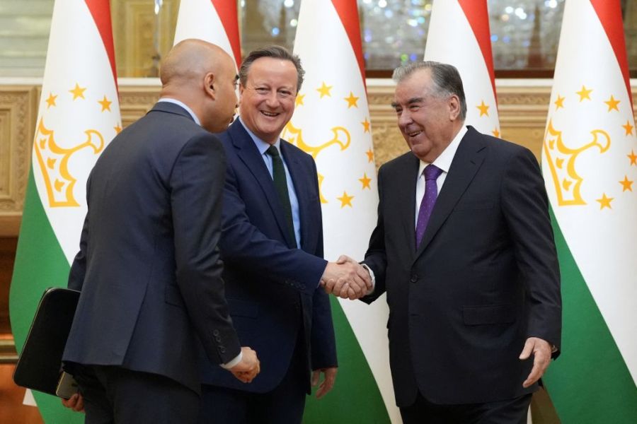 TAJIKISTAN-BRITAIN-POLITICS-DIPLOMACY