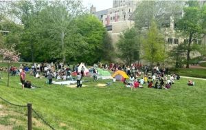 Anti-Israel protests on IU campus