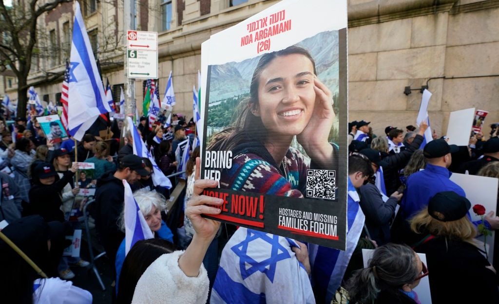 Hostages still being held, yet students still protest for Hamas