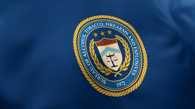 Bureau of Alcohol Tobacco Firearms and Explosives Flag