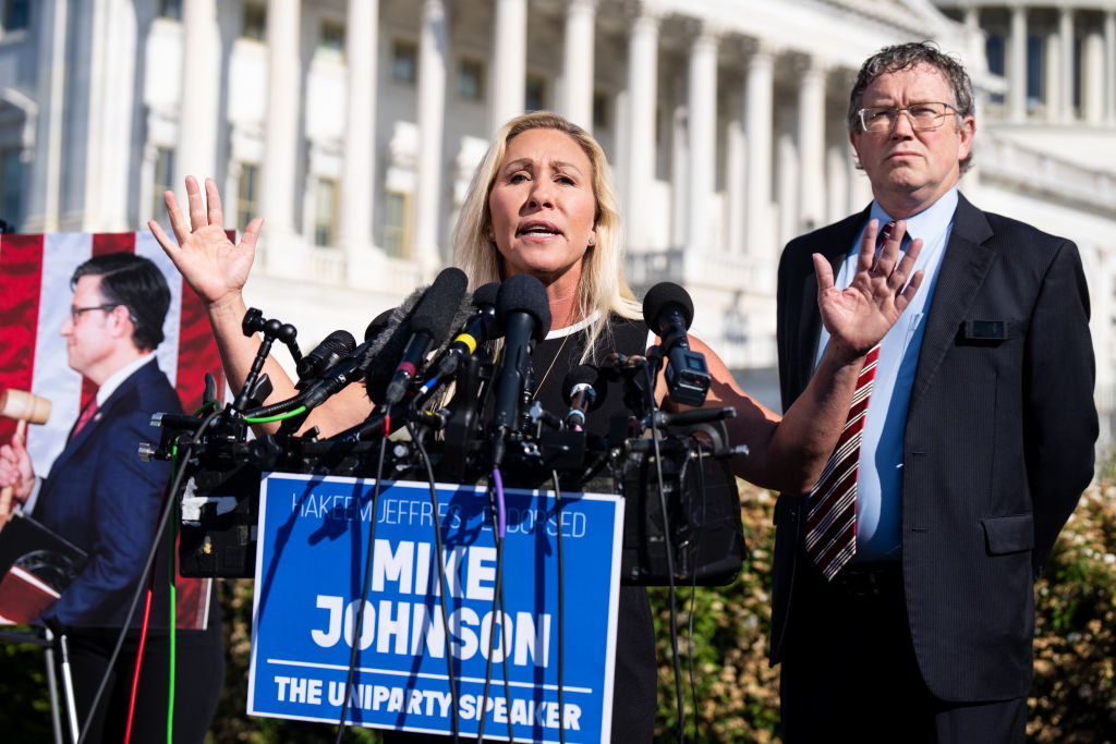 Greene and Massie want to vacate Mike Johnson