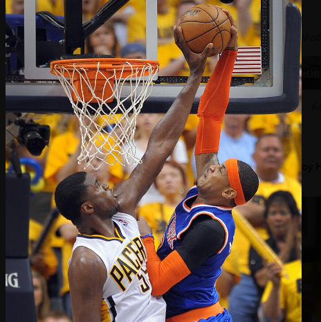 Roy Hibbert Rejects Carmelo Anthony