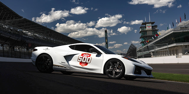 2024 CORVETTE E-RAY AS PACE CAR FOR INDY 500