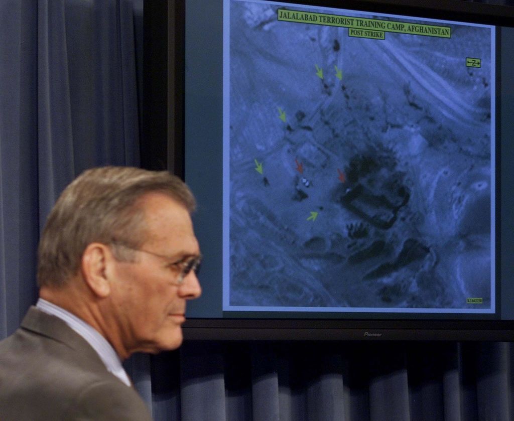 US-ATTACKS-RUMSFELD-ENDURING FREEDOM