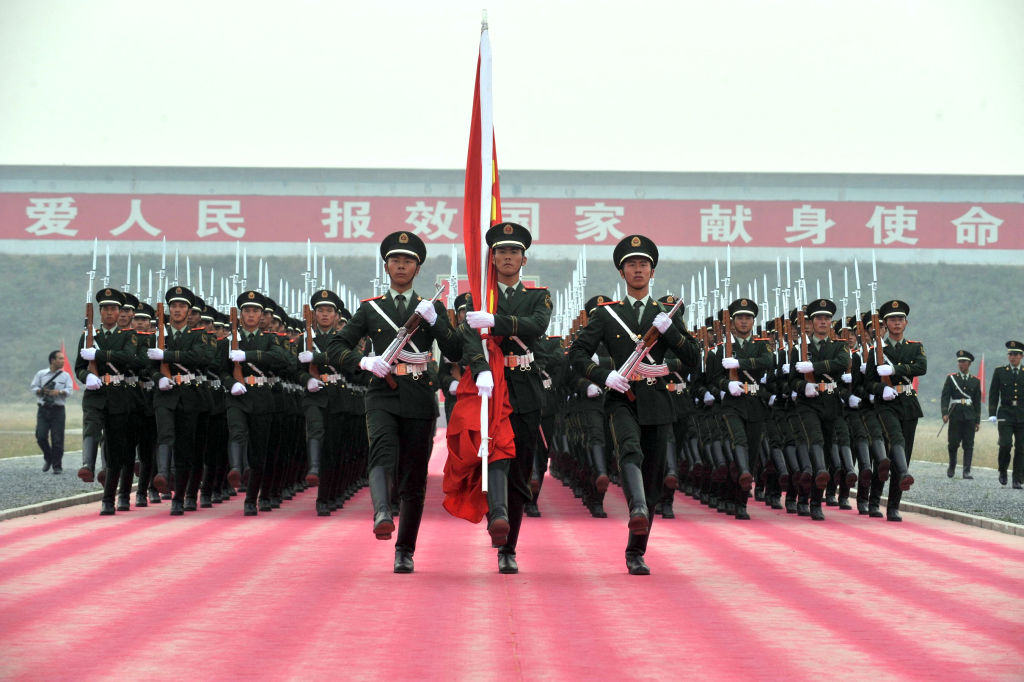 CHINA-POLITICS-60YEARS-ANNIVERSARY-MILITARY