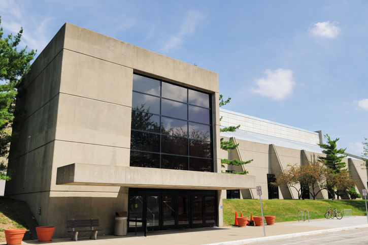 IUPUI University Natatorium Campus Building Indianapolis Indiana