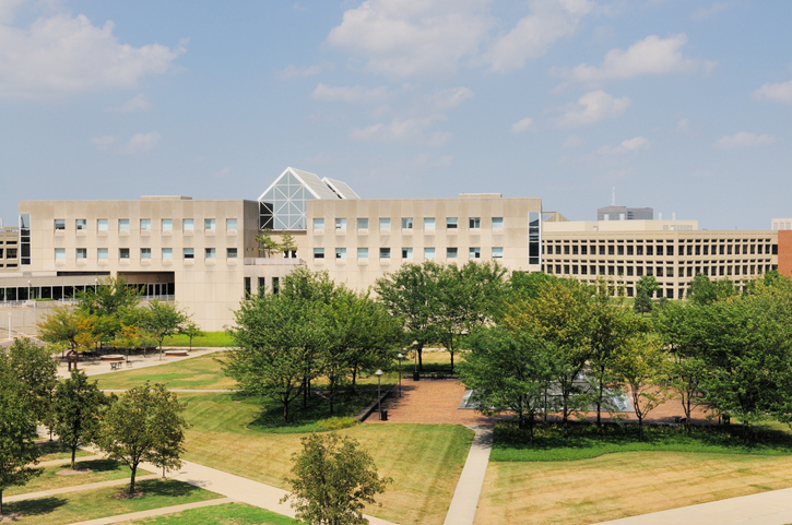 IUPUI University Campus Building Indianapolis Indiana