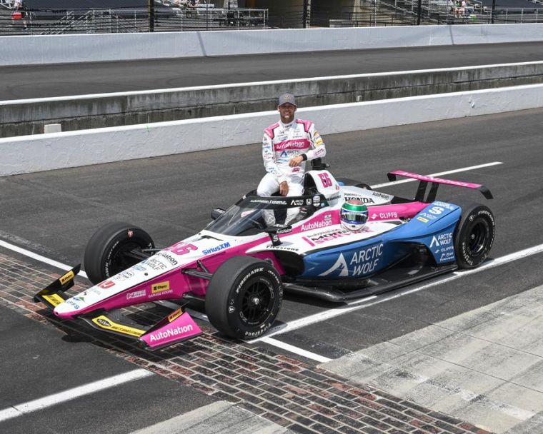 Tom Blomqvist. Inside, Row 9 (231.578 mph)