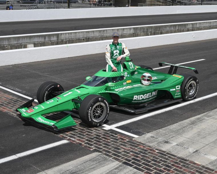 Marcus Armstrong. Inside, Row 6 (232.183 mph)