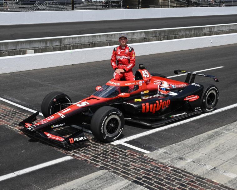 Christian Lundgaard. Inside, Row 10 (231.465 mph)