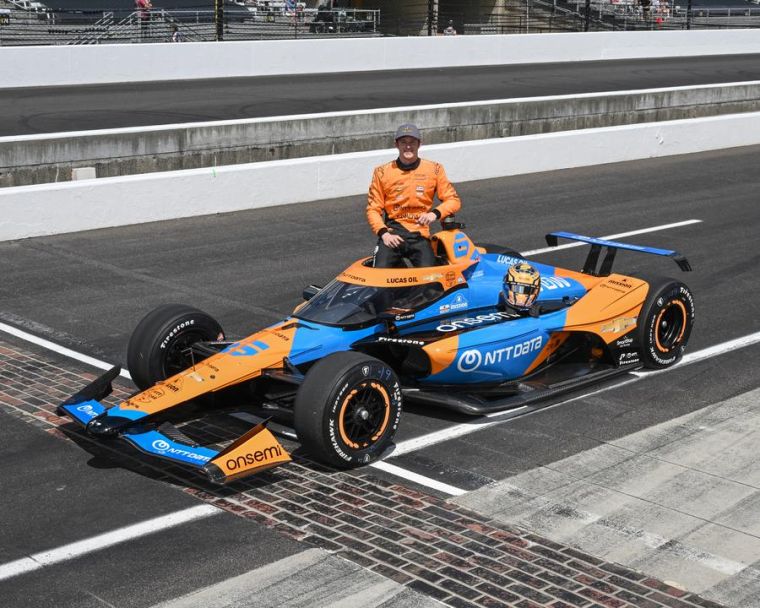 Callum Ilott. Outside, Row 5 (232.230 mph)