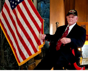 War Hero Goes to Normandy