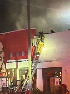 Pictures from KFC Fire From NFD