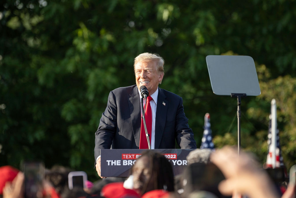 Trump rally in the Bronx