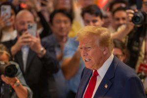 President Trump Holds A Press Conference At Trump Tower Day After Guilty Verdict