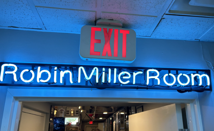 Robin Miller Room Neon Sign
