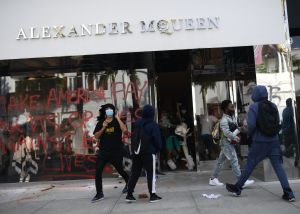 Black Lives Matter protest, Los Angeles, California, USA - 30 May 2020