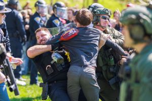 Dozens of people are arrested by the Indiana State Police...