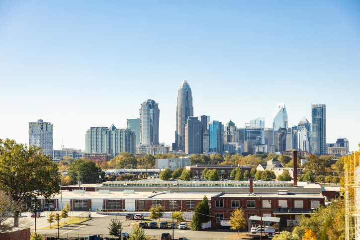 Downtown Charlotte North Carolina
