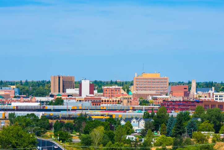 Cheyenne Downtown Skyline