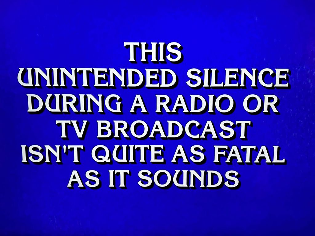 Jeopardy answer