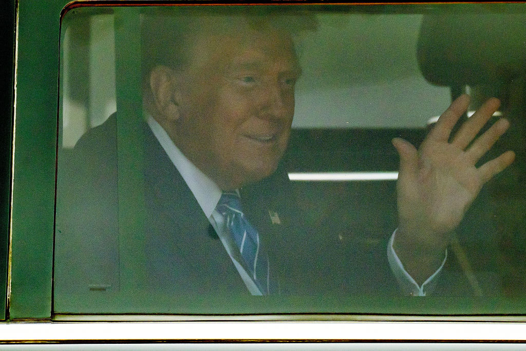 Trump returns to Capitol Hill and whips up Republican lawmakers, a first meeting since Jan. 6 attack