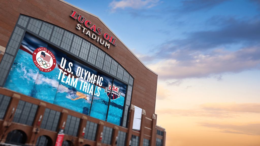 Current image: swimming olympics lucas oil giving away tickets to attend