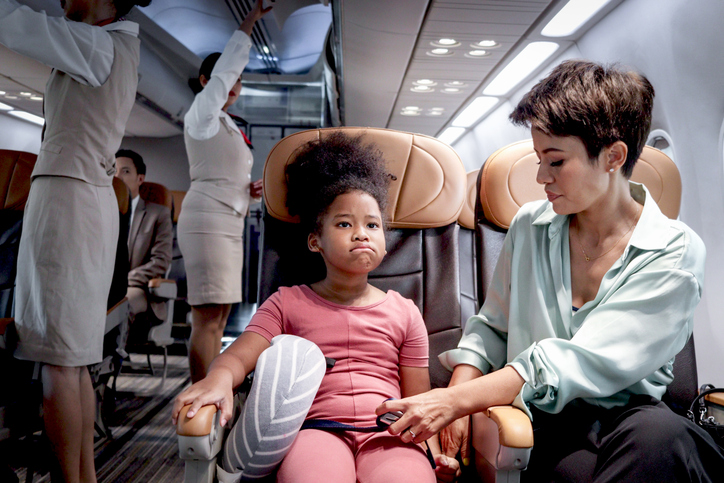 Child delays flight in Colombia after refusing to buckle seatbelt