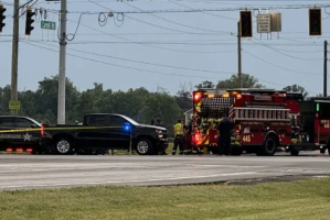 Crash on Brookville Road