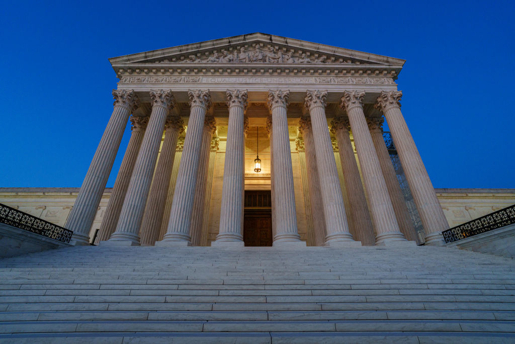 US Supreme Court at Dusk
