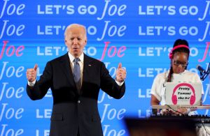 Donald Trump And Joe Biden Participate In First Presidential Debate