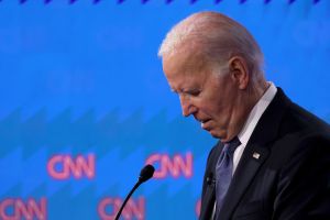 Donald Trump And Joe Biden Participate In First Presidential Debate