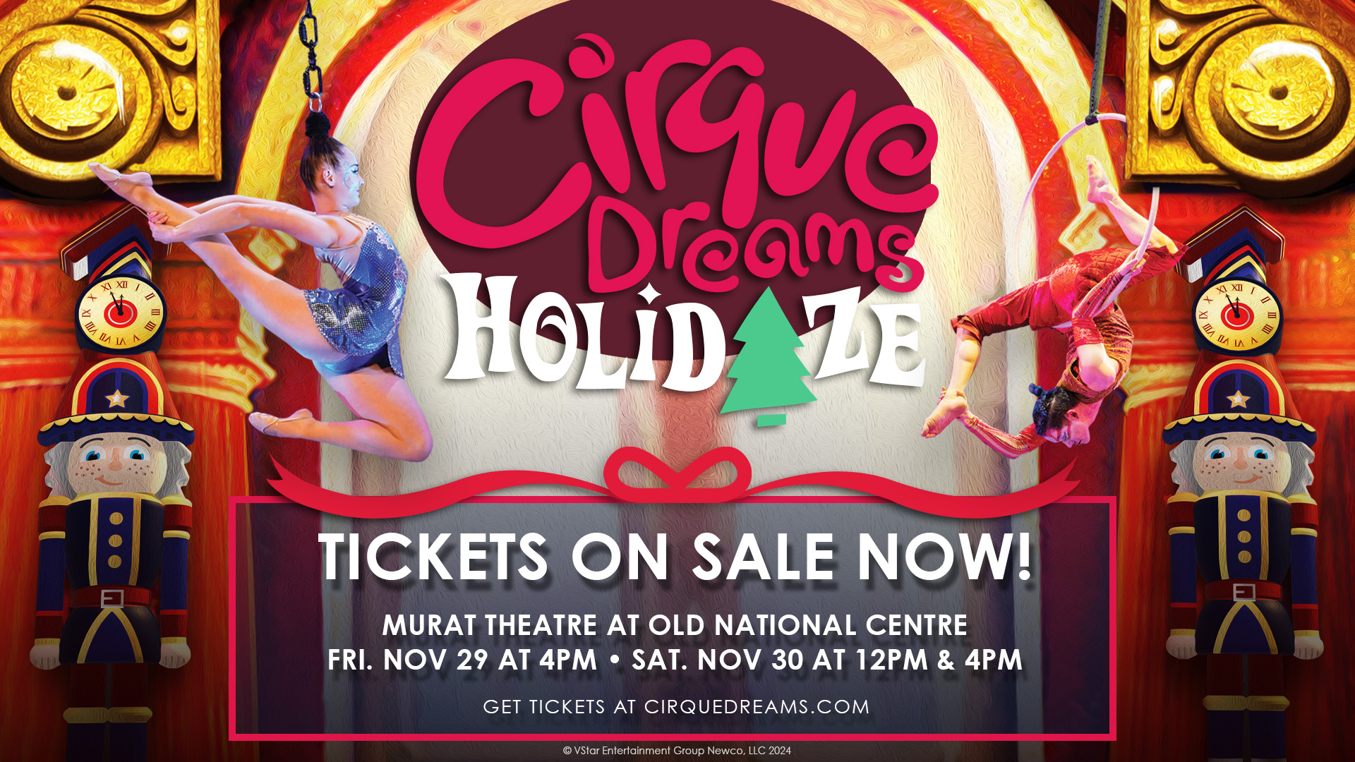 Get Tickets Cirque Dreams Holidaze