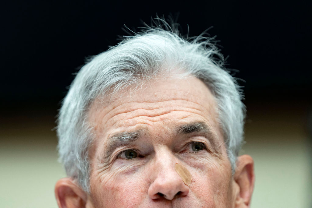 Federal Reserve Chair Jerome Powell Appears For House Financial Services Hearing