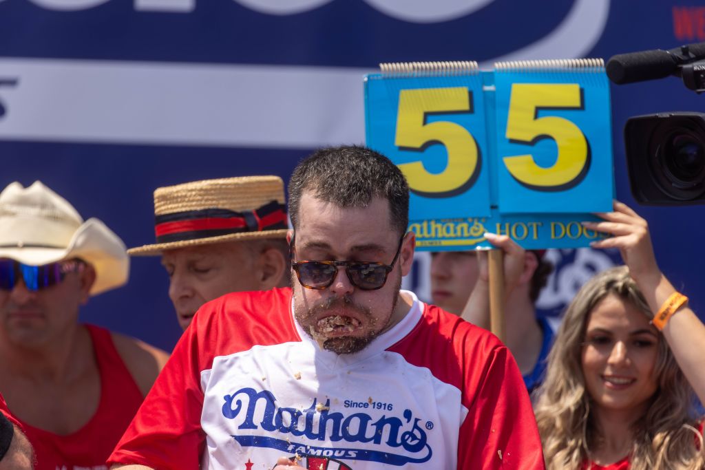 U.S.-NEW YORK-HOT DOG EATING CONTEST