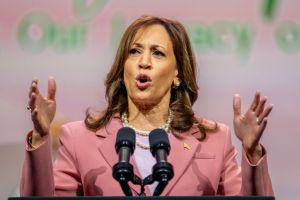Vice President Kamala Harris Speaks At The Alpha Kappa Alpha Sorority, Inc's 71st Boule In Dallas