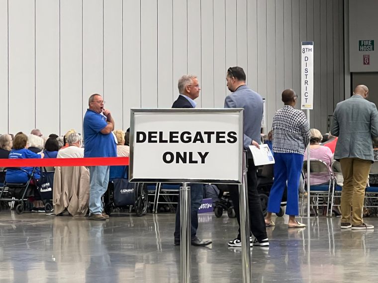 Delegates Only, No One Else