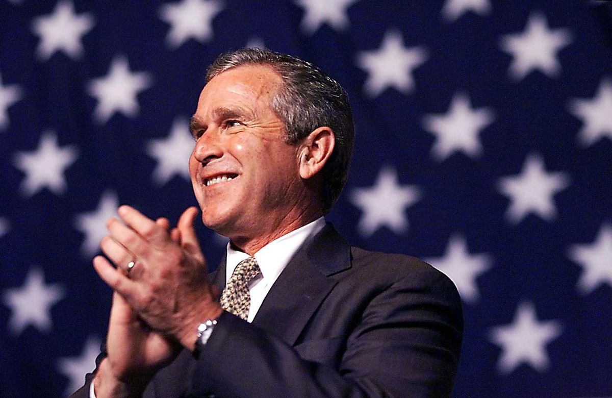 US-CAMPAIGN-BUSH-STARS