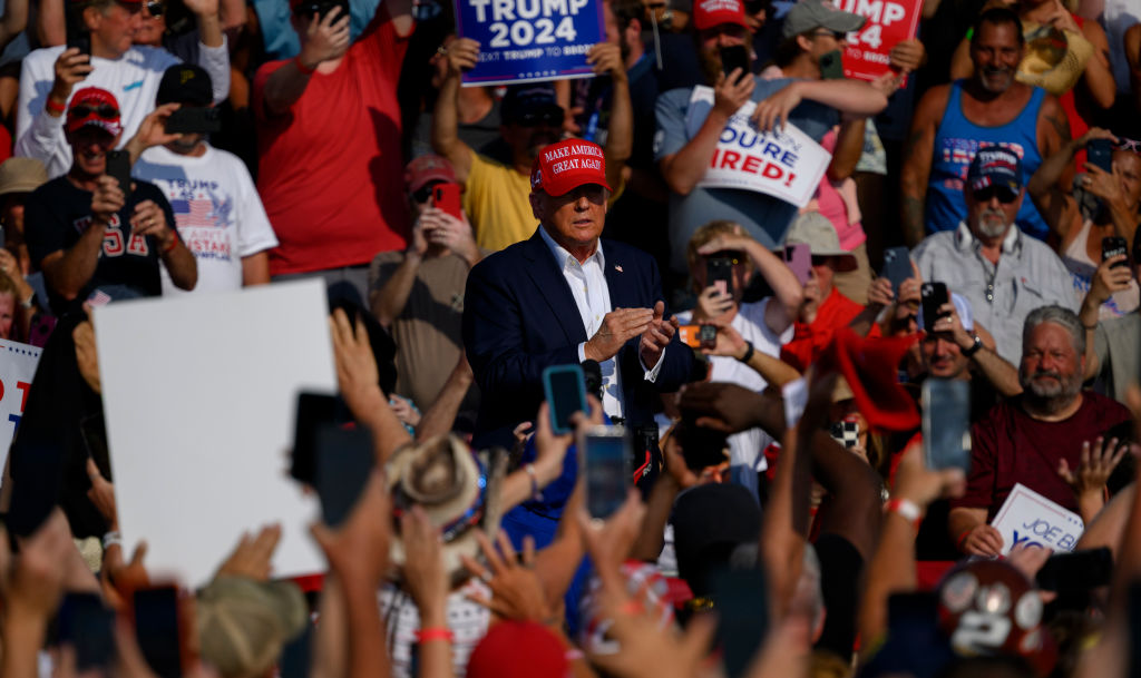Donald Trump Holds A Campaign Rally In Butler, Pennsylvania