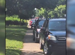 Speeding threatens kids crossing road near children’s park