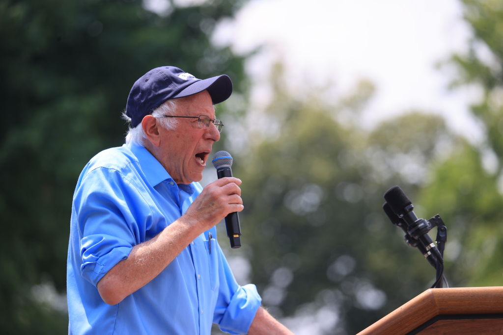 Bernie is angry