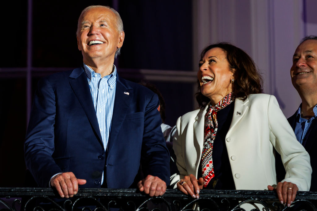 We haven't seen Biden or Harris since the Biden post