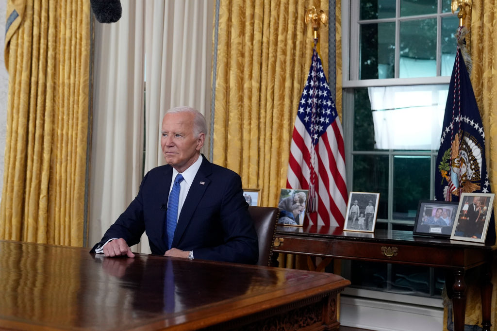 President Biden Delivers Address From The White House On Ending His Campaign
