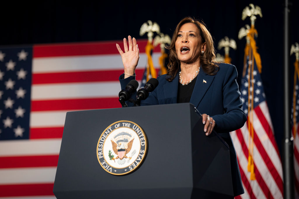 Harris pandering in Indianapolis